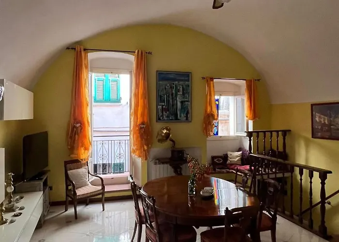 公寓 Casa Storica Di Alma Con Fantastica Vista Mare *