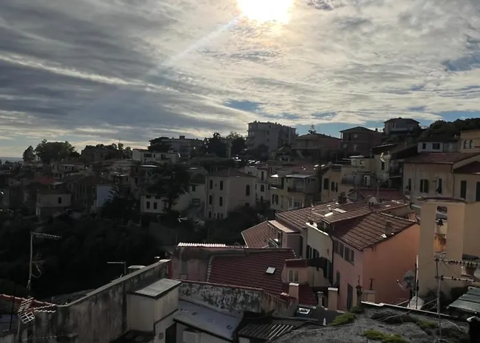 公寓 Casa Storica Di Alma Con Fantastica Vista Mare 圣雷默